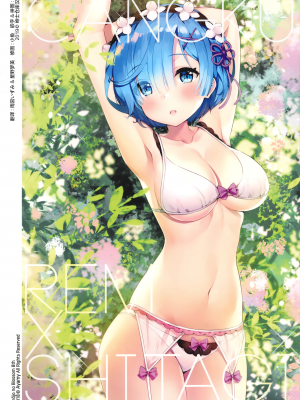 [绅士仓库汉化] (C94) [ハチゴ (あやみ)] REM X SHITAGI (Reゼロから始める異世界生活)