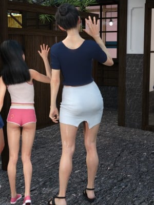 [3D][BlackK Studio] 忘れられない夏2~最終完結編~ セックス三昧の夏休み～女担任の家庭訪問と隣の女子高生シッターのあられもない痴態!最後はおじいちゃんも我慢できなくて_0148