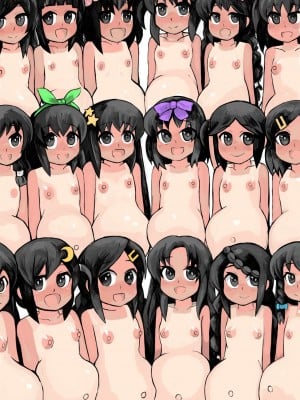 [じゅうよんセンチメートル (がおー)] 娘と作る大家族。娘と子作りをしていたら1000人以上の家族になってしまった中編_02