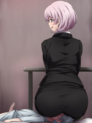 [香りの力 (風の声)] オナラを嗅がせられると100%射精するお店_381