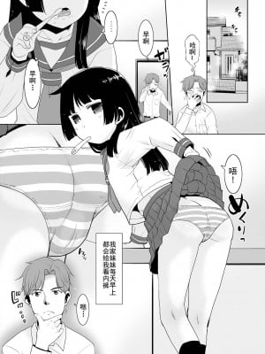 [T.4.P (猫玄)] 朝起きたら妹がパンツを見せてくれる。 [靴下汉化组] [DL版]_05
