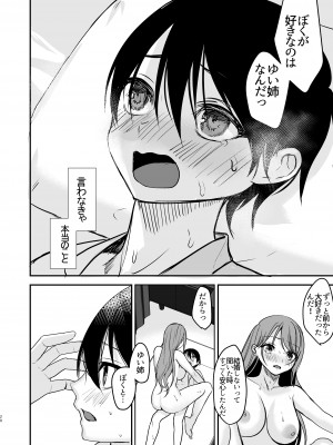 [いもる水槽] 婚約破棄になったお姉ちゃんを慰めたらお泊りHすることになった僕。_27