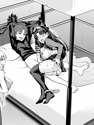 [あんこまん] セイバー＆凛、シンジと浮気セックスする (Fate／Stay Night) [黎欧出资汉化]_19