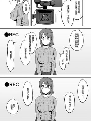 [しもふりにく(しもふり)] ムラムラしすぎて夫に内緒でAV出演しちゃいました  [中国翻訳]_13