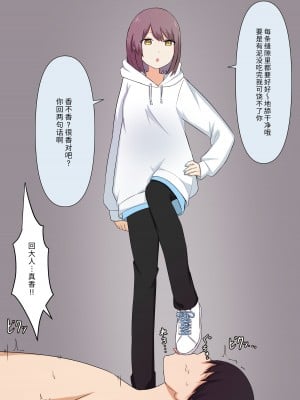 [顔印象零] 優しい彼女の怖いお仕置き｜ 温柔女友的恐怖责罚 [中国翻訳]_086