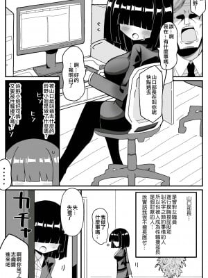[きーぷあうと] 裏で変身ヒロインやってる地味巨乳OLがセクハラ上司に正体バレして犯されるお話 [中国翻訳]_04