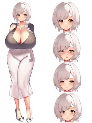 [親子丼 (貞五郎)] 冷静無口な低身長爆乳日雇い学生アルバイターイマちゃんとおっとりあらあら爆乳ママのドスケベ業務をこなす日々_1082