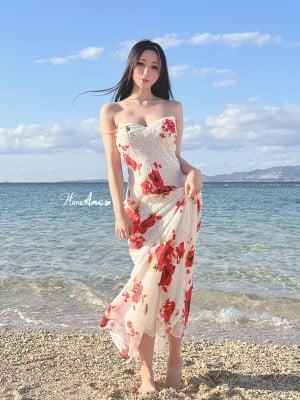 HaneAme 雨波 - Okinawa Hibiscu Dress_029-TELEGRAM @TLC_UPDATE