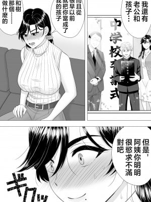 [たろバウム] 肝っ玉かーちゃん〜元気ママが僕のデカチンに堕ちるまで〜 [中国翻訳]__022