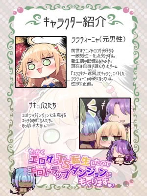[夢みもち本舗 (晩月雪加)] せっかくエロゲにTS転生したのでETDにもぐります [DL版]_03