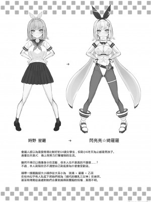 [ふるいどりきっど (ぬくい味汐)] ティンクル☆きらら ～TS変身ヒロインVS闇の触手バトル～ [中国翻訳] [DL版]_34