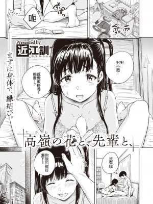 [近江訓] 高嶺の花と、先輩と、 (COMIC X-EROS 97)[HT个人汉化] [DL版]