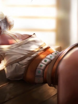 [Suchet翻译✖️路凝安嵌字] [Firolian] Ciri Stable Fun (The Witcher)_036