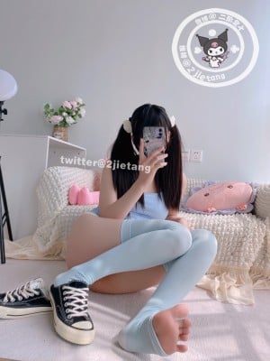 二阶堂(宅绘子) - 蓝色上衣_006