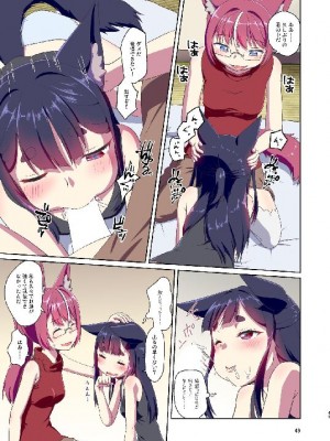 (C103) [梺乃屋 (梺乃みこと)] 目が覚めたらケモミミ少女になっていたお話総集編1_049
