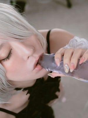 [HERESY (林檎蜜紀)] りんごみつき妄想セクションvol.8 デカ尻クイコミ特化♥すけべアンドロイド化した過激すぎるニーアオー●マタ・２Bのコスプレ (NieR： Automata)_137