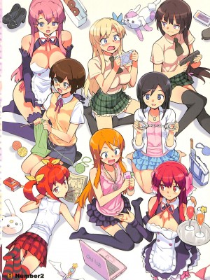 [Number2 (たくじ)] 俺の妹ふくめて全員中出しまとめ本。 COLOR総集編 (俺の妹がこんなに可愛いわけがない、ドリームクラブ、僕は友達が少ない) [中国翻訳]_135
