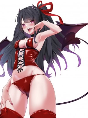 [聖華快楽書店 (エルトリア、るりまる)] メスガキサキュバスのわからせ調教クラブ ～クリ責め×尿道責め×雑魚マンコ化～ [中国翻訳] [DL版]_33