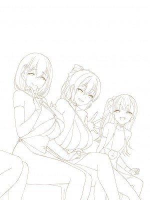 [左藤空気] Corrupted party～堕ちた乙女達～ + 線画集 + Corrupted Party side 詩乃ちゃんねる Special Novel  [DL版]_257