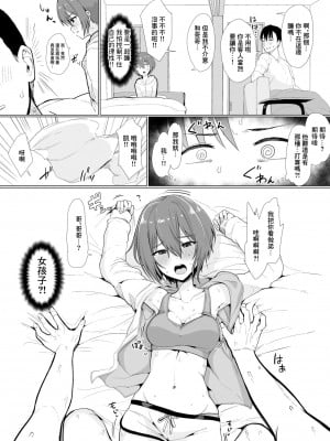 [うぱ西。] 男だと思って招いた友達が実は… [中国翻訳]_4