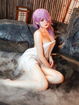 Natsuko夏夏子 - 碧蓝航线 的里雅斯特温泉夜_34