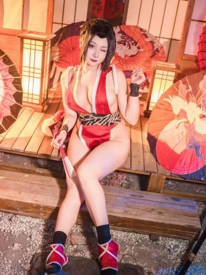 三刀刀miido - 不知火舞 女忍者_12