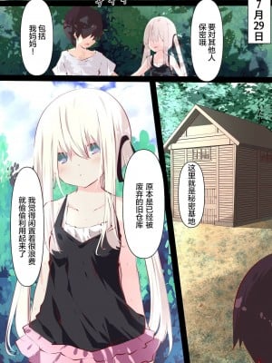 [たぶちさんち (たぶち)] 夏休みじゃないから無抵抗ないとこにチ●ンコ入れる話 第1-2話 [甜族星人赞助汉化]_P01_045