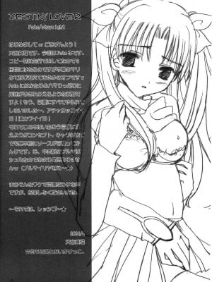 [LAST EDEN (天音真理)] DESTINY LOVER (Fate／stay night) [中国翻訳]_02