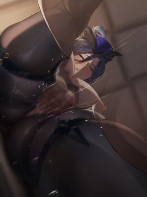 [Frozenspiderlily] Clorinde - Secretly In The Hallway... (Genshin Impact)_16