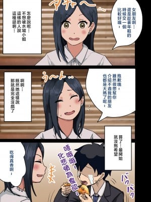 [アマタニハルカ] 会社のマドンナとラッキーでヤれた話 [中国翻訳]_011