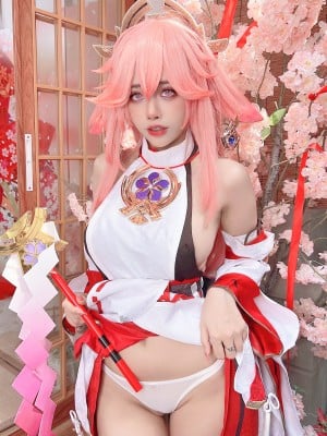 Byoru - Yae Miko x Raiden Shogun【Genshin Impact】_078