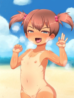 (C104) [エジプトそば屋 (タイコウ)] ちびっこビーチえっち!～日焼けガキビッチとぺど妹ちゃん (オリジナル) [DL版] [海虎战神汉化组汉化]_68