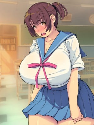 [もんもんプロブレム (横十輔)] ちょいポチャJKだってエッチなコトしたいんよ! ～地味巨乳っ娘のデカケツに発情～_108
