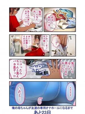 [領空侵犯 (かつよし)] 28日後に俺の母ちゃんが友達の専用オナホールになる話_08
