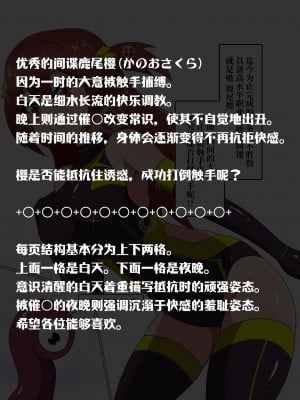 [あまね堂] 潜入スパイ鹿尾桜 快楽責め&催眠調教 ～一ヶ月の記録～[星月汉化]_02