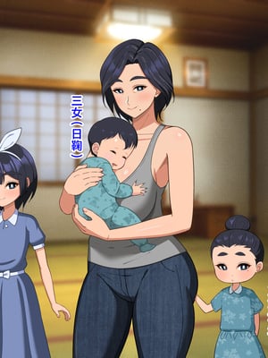 [春葉流亭 (春葉流)] 肝っ玉母ちゃんがマザコン息子の勢いに負けてお嫁さんになっちゃう話 [中国翻訳]_228