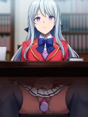 [妄想Caution (ダイアル)] かくれてスカートの中を好き放題弄られてるCG集 [薪炎gpt机翻]_274