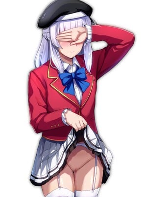 [妄想Caution (ダイアル)] かくれてスカートの中を好き放題弄られてるCG集 [薪炎gpt机翻]_168