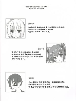 (C95) [Schwarz Katze (イガラシケンジ)] 妹と後輩と夜が明けるまで♥ (Riddle Joker) [瓦尼瓦尼个人汉化]_04