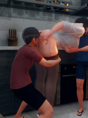 [NTR中毒患者] 豐乳肥臀的淫亂媽媽 0-8_00405