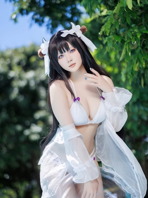 屿鱼 碧蓝航线樫野（㭴）泳装_03