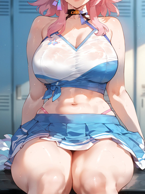 [MiyuAi] March 7th's Cheer Tryout's (Extras) - Honkai- Star Rail (Patreon)_0014