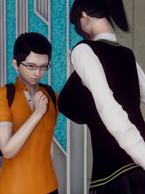 [3D]妈妈和未婚妻沦为小男孩的肉便器_081