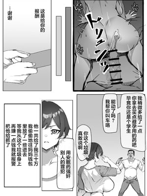 [いろもの亭] 勝ち気JK絶倫パパ活おじさんに女にされる [中国翻訳]_21
