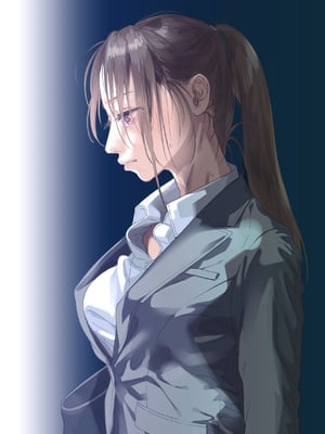 [サムライ忍者GREENTEA] 職場のエリート美女上司は、ただの気の強い処女でした! [无毒汉化组] [DL版]_22