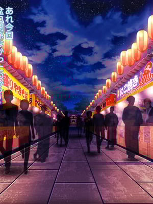 [MAG館 (v-mag)] 夜祭り露店 景品にされた乙女たち… [無修正]_418