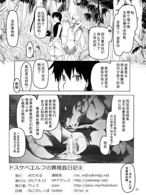 [めたもる (りょう)]  ドスケベエルフの異種姦日記1~13+1、2特典 [中国翻訳][粗碼]_129