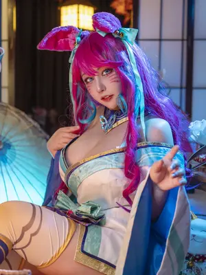 KANEKO_咔喵 - 英雄联盟 阿狸 灵魂莲华_10