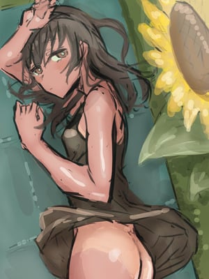 [即丸] 日焼け美少女が誘惑してくるんだが [DL版]_175