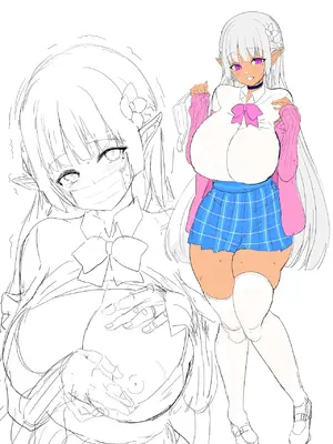 [ゆにおんばすと (かずたろ)] 完全にギャル堕ちした留学生エルフの指導法｜彻底堕落成辣妹的留学生精灵指导法 [中国翻訳] [DL版]_41